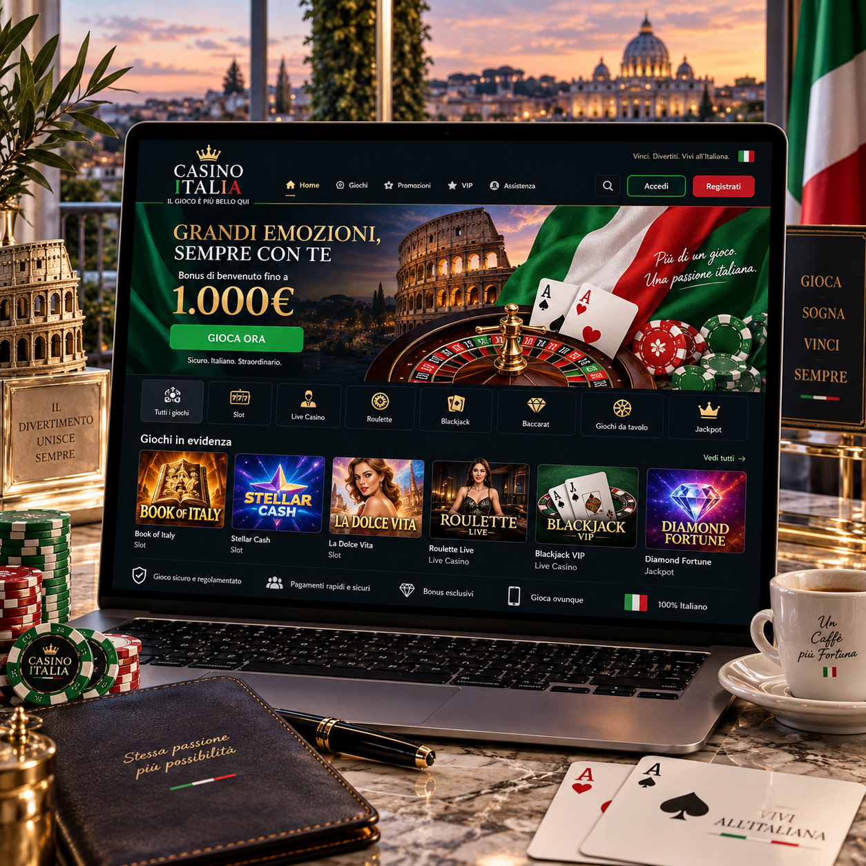 Guida Completa Ai Casin Online In Italia Nel 2026 Come Scegliere Una Piattaforma Sicura E Affidabile