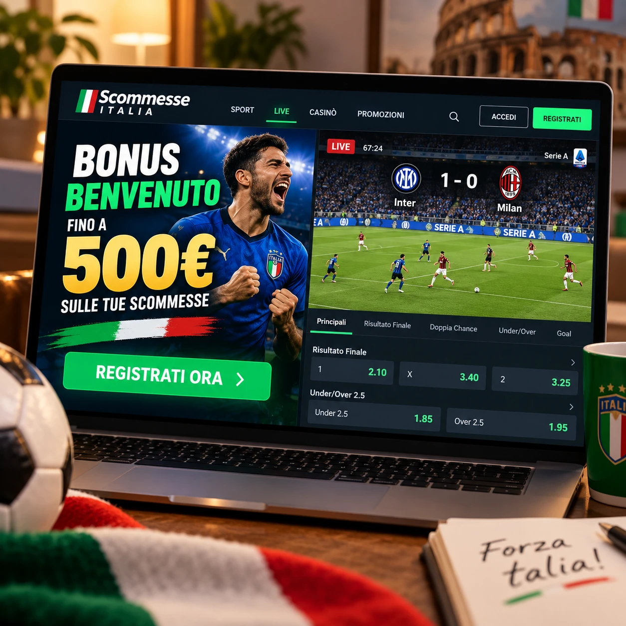 Guida Completa Ai Bonus Benvenuto Scommesse In Italia 2026 Come Scegliere E Sfruttare Le Migliori